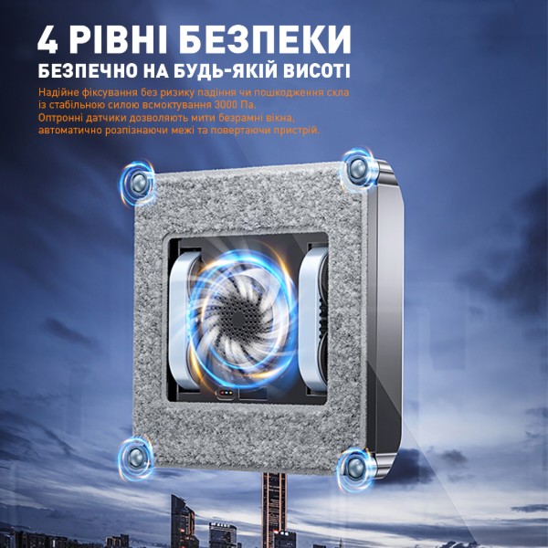 Фото - Пилосос віконний Dyxon MEGAWASHER 4000i AI PRO Black (DXN-MGWR-4000iAI-BK)
