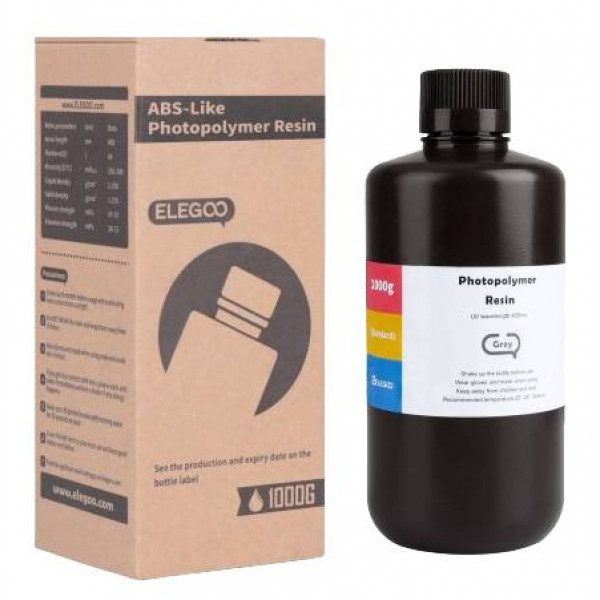 Фото - Гумовий фотополімер Elegoo ABS-like 1кг (50.103.0101)
