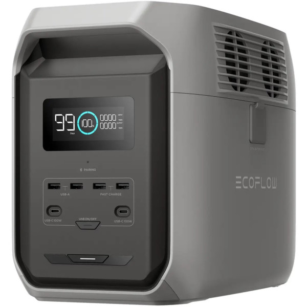 Фото - Зарядна станція універсальна EcoFlow DELTA 3 1500 (1536 Вт/г)