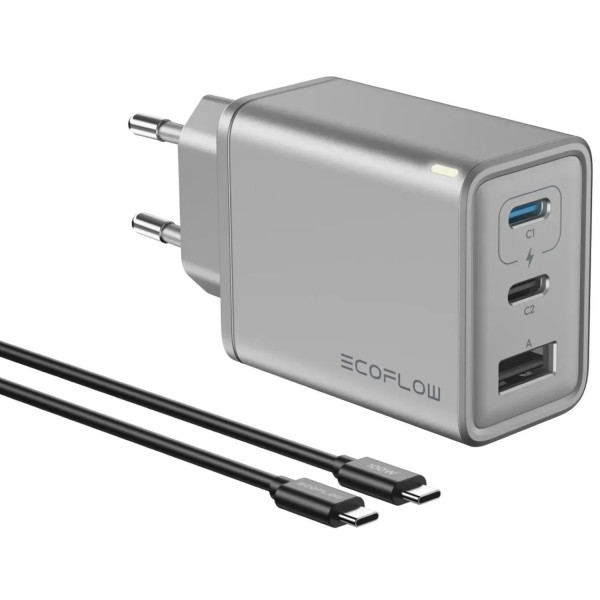Фото - Мережевий зарядний пристрій EcoFlow Rapid Charger 65W