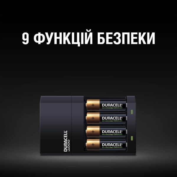 Фото - З/устройство для аккумуляторов AA/AAA Duracell CEF14 + 2AA1300 + 2AAА750