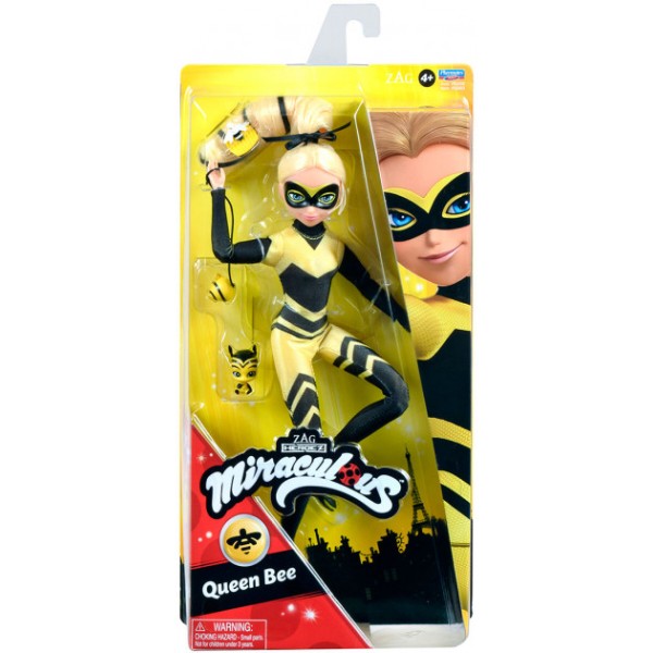 Фото - Колекційна фігурка Miraculous "Леді Баг і Супер-Кіт" S2 Квін Бі з аксесуарами 26 см (50003)