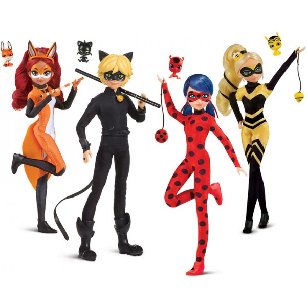 Фото - Колекційна фігурка Miraculous "Леді Баг і Супер-Кіт" S2 Квін Бі з аксесуарами 26 см (50003)