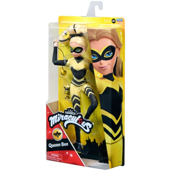 Фото - Колекційна фігурка Miraculous "Леді Баг і Супер-Кіт" S2 Квін Бі з аксесуарами 26 см (50003)