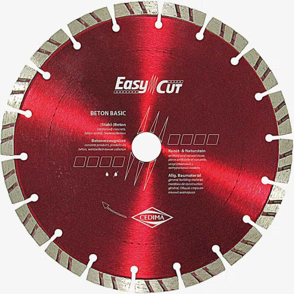 Фото - Диск алмазний CEDIMA BETON BASIC 150x10х22.23 мм (50006877) Фото - Диск алмазний CEDIMA BETON BASIC 150x10х22.23 мм (50006877)