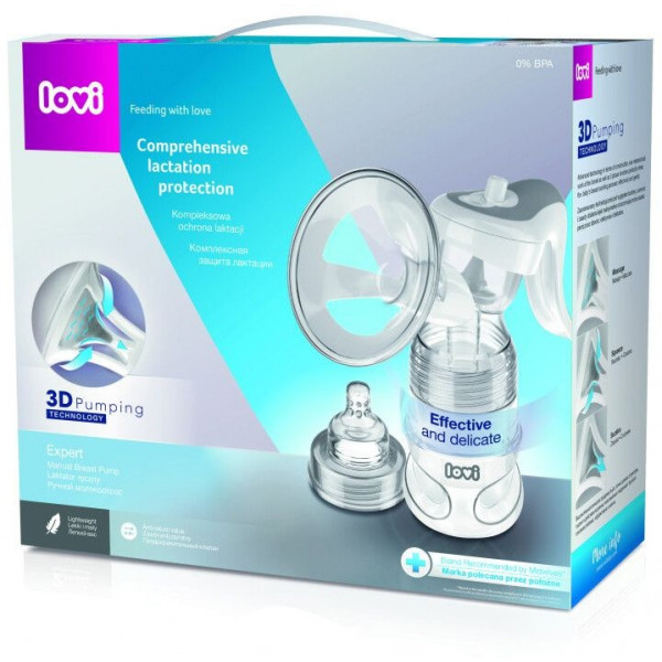 Фото - Механічний молоковідсмоктувач Lovi Expert 3D Pumping (50/030exp)