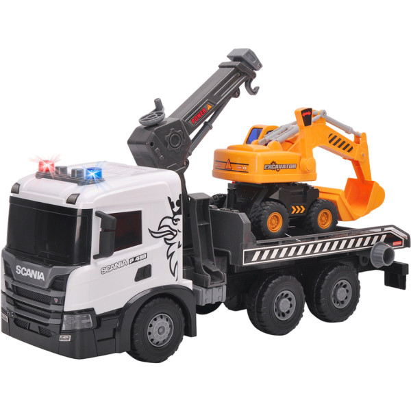 Фото - Наземна спецтехніка TechnoDrive Super Big Truck – АВТОКРАН SCANIA З ЕКСКАВАТОРОМ (5004KS) Фото - Наземна спецтехніка TechnoDrive Super Big Truck – АВТОКРАН SCANIA З ЕКСКАВАТОРОМ (5004KS)