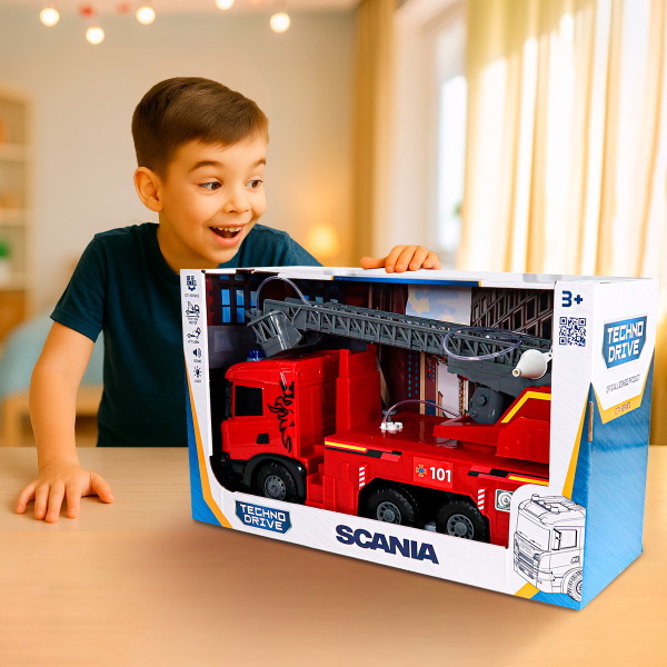 Фото - Наземна спецтехніка TechnoDrive Super Big Truck – ПОЖЕЖНА МАШИНА SCANIA (5005KS)