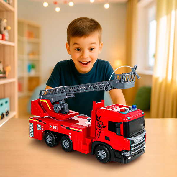 Фото - Наземна спецтехніка TechnoDrive Super Big Truck – ПОЖЕЖНА МАШИНА SCANIA (5005KS)