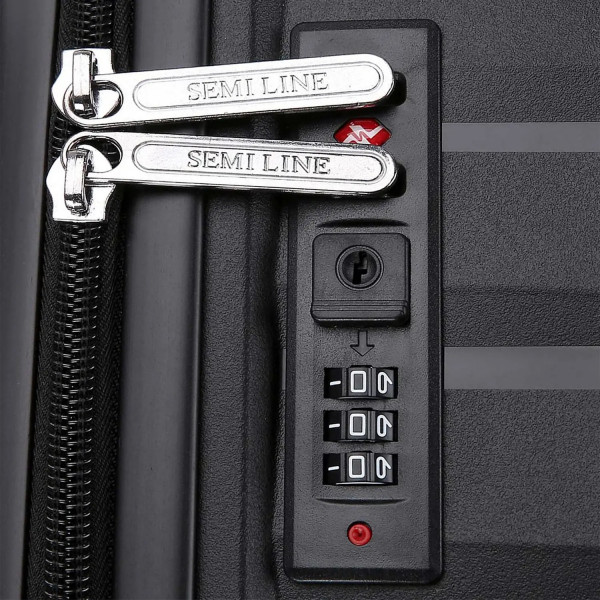 Фото - Чемодан Semi Line M Black (T5794-2)