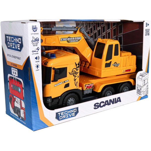 Фото - Наземна спецтехніка TechnoDrive Super Big Truck – ЕКСКАВАТОР SCANIA (5006KS)