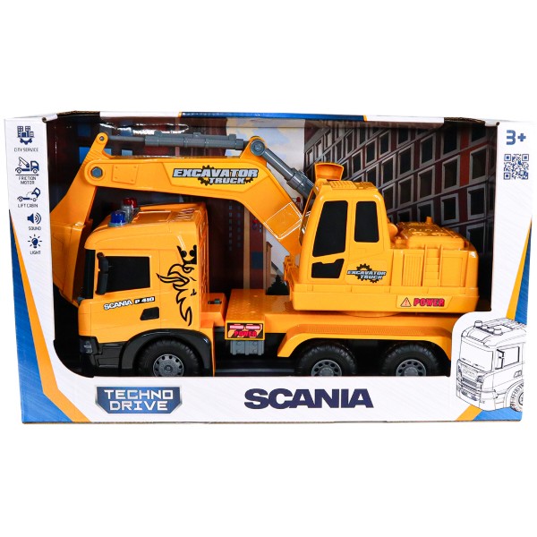 Фото - Наземна спецтехніка TechnoDrive Super Big Truck – ЕКСКАВАТОР SCANIA (5006KS)