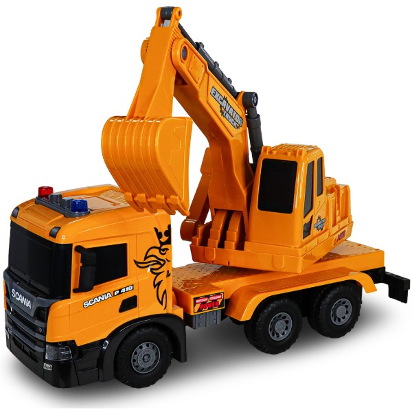 Фото - Наземна спецтехніка TechnoDrive Super Big Truck – ЕКСКАВАТОР SCANIA (5006KS)