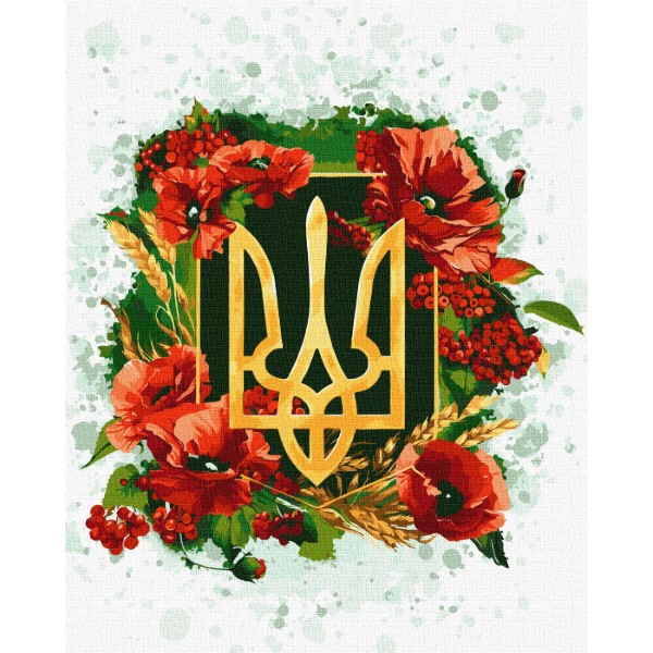 Фото - Картина по номерам Ideyka "Цветущий трезубец" 40х50см (KHO5009) Фото - Картина по номерам Ideyka "Цветущий трезубец" 40х50см (KHO5009)