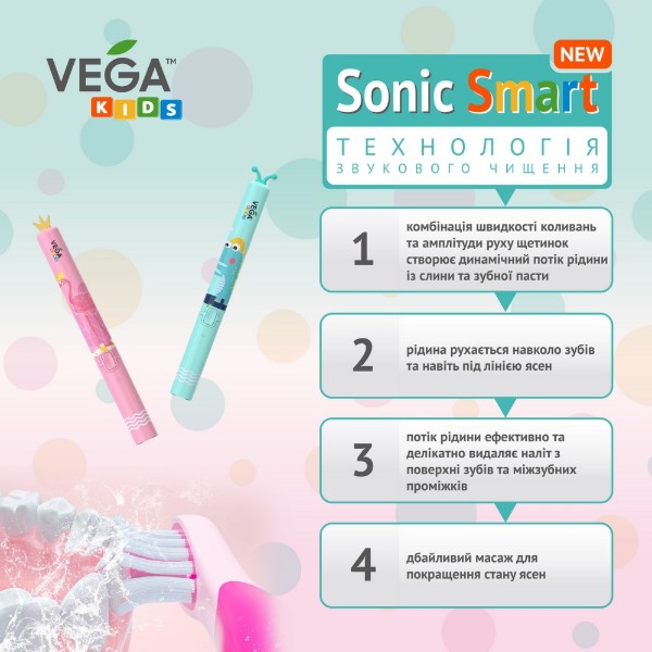 Фото - Зубная щетка электрическая Vega VK-500B