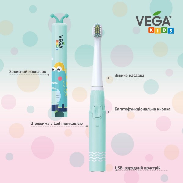 Фото - Зубная щетка электрическая Vega VK-500B