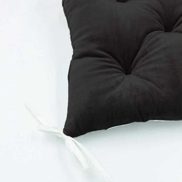 Фото - Подушка для стула MirSon 28-0007 Black Velvet 40х50 см (2200006275800)