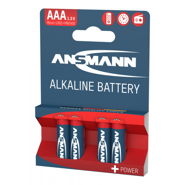 Фото - Батарейка тип AAA Ansmann AAA LR03 4 шт. (5015553)