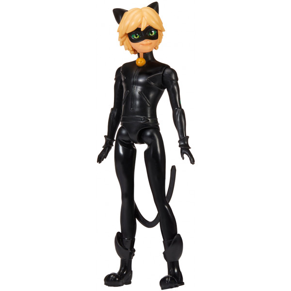 Фото - Колекційна фігурка Miraculous Леді Баг та Супер-Кіт серії Basic - Супер-Кіт 26 см (50262)