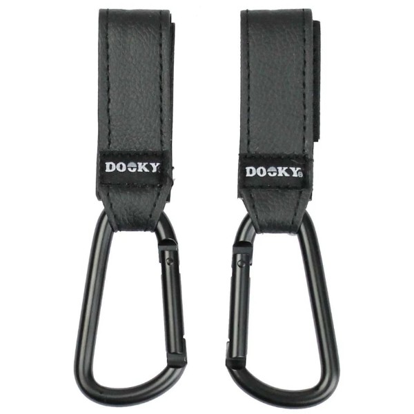 Фото - Крючки для сумки на коляску Xplorys Dooky Black 2 шт. (5027001)