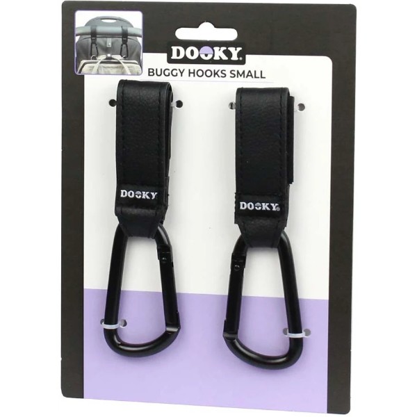 Фото - Крючки для сумки на коляску Xplorys Dooky Black 2 шт. (5027001)