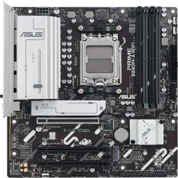 Фото - Материнська плата Asus PRIME B840M-A WIFI Фото - Материнська плата Asus PRIME B840M-A WIFI
