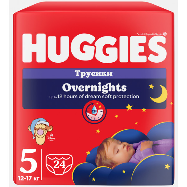 Фото - Одноразовые подгузники-трусики Huggies Pant Размер 5 (12-17 кг), 24 шт. (5029053581095)