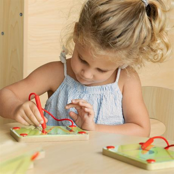 Фото - Бізіборд-дошка Viga Toys Вчимося писати англійські малі літери (50338)