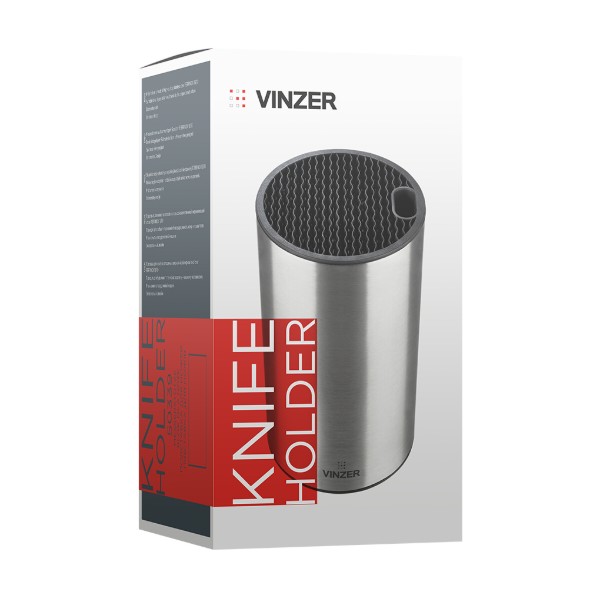 Фото - Подставка для ножей Vinzer 21,6х11,2 см (50339)