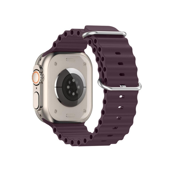 Фото - Ремінець для смарт-годинника Armorstandart Ocean Band for Apple Watch All Series 42/44/45/49mm Berry purple (ARM74243)