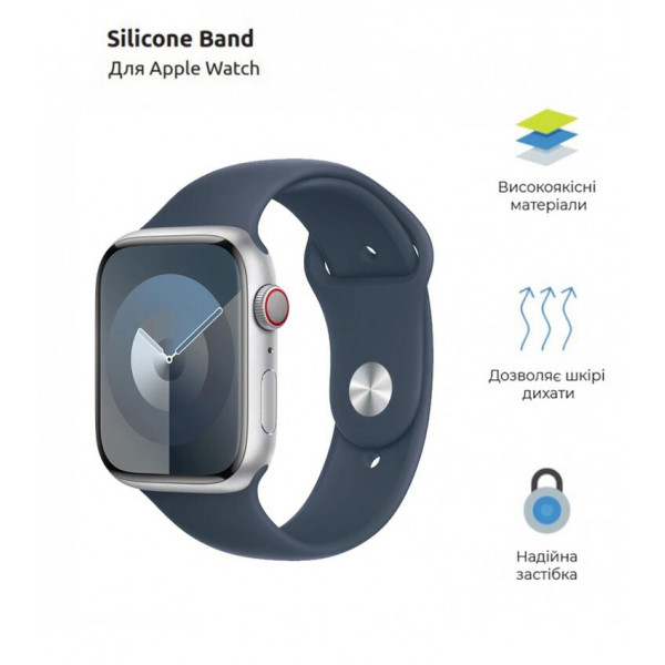 Фото - Ремінець для смарт-годинника Armorstandart for Apple Watch 38/40/41mm Storm Blue 3 шт. (ARM74259)