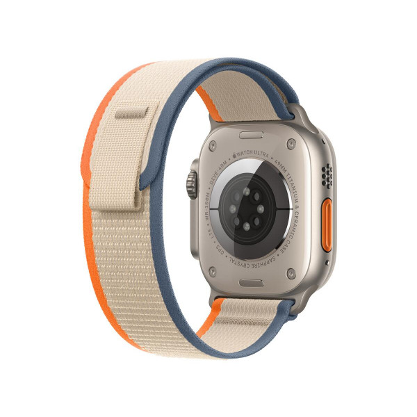 Фото - Ремінець для смарт-годинника Armorstandart Trail Loop for Apple Watch All Series 42/44/45/49mm Orange Beige (ARM74231)
