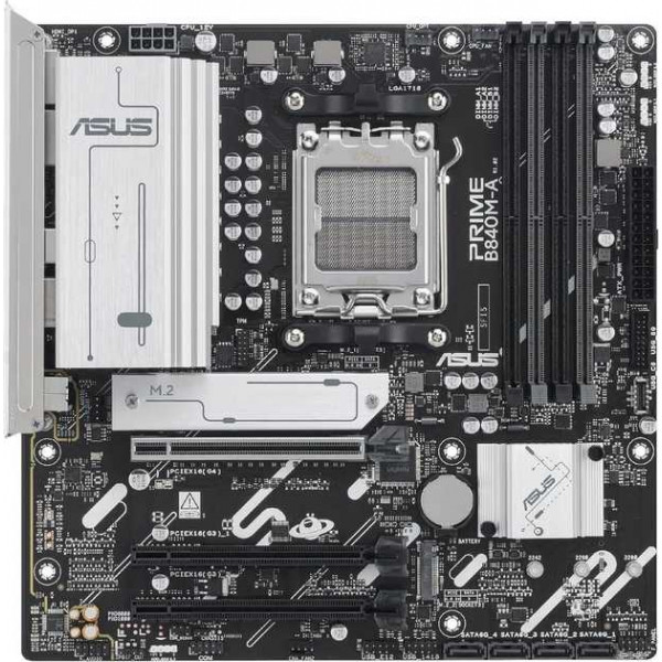 Фото - Материнська плата Asus PRIME B840M-A-CSM Фото - Материнська плата Asus PRIME B840M-A-CSM