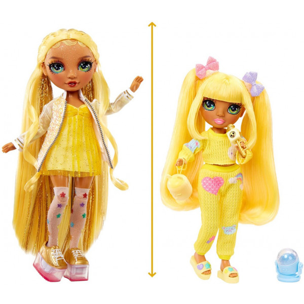 Фото - Кукольный набор Rainbow High Junior High PJ Party - САННИ (503682)