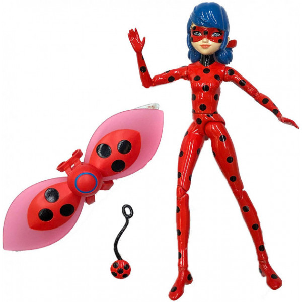 Фото - Колекційна фігурка Miraculous "Леді Баг і Супер-Кіт" S2 Леді Баг з аксесуарів 12 см (50401)
