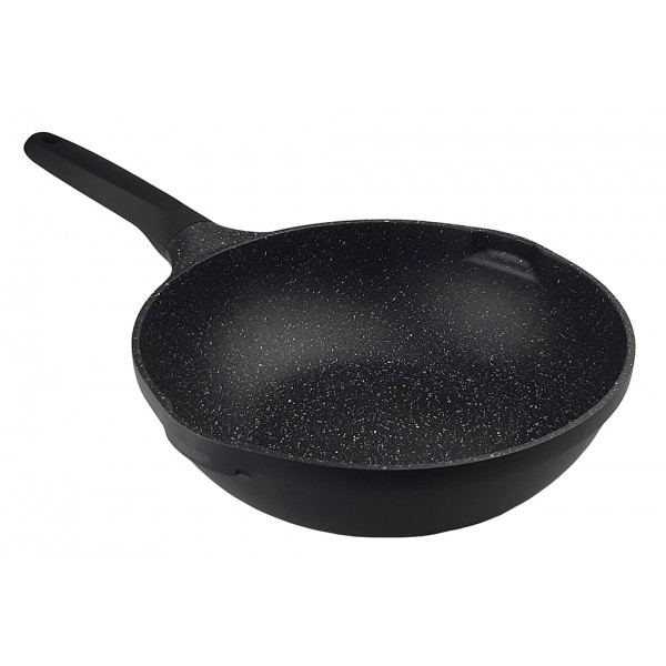 Фото - Сковорода ВОК Vinzer Kuro Induction Line 28 см (50425)