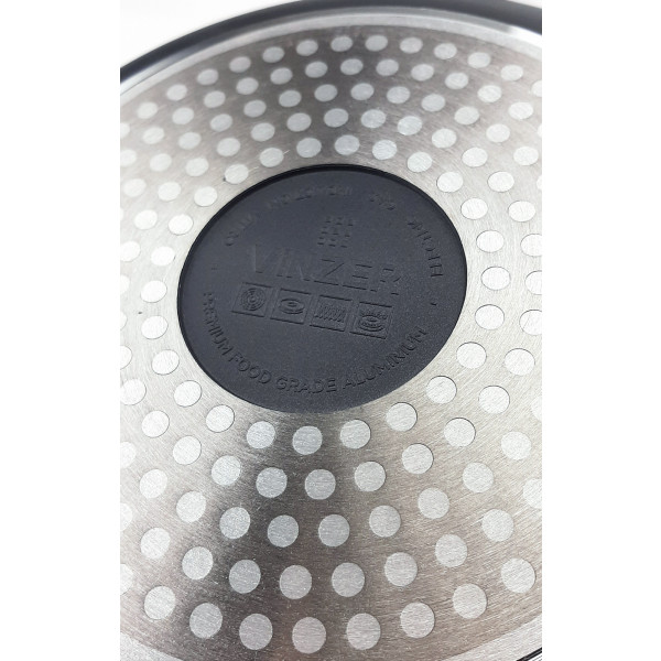 Фото - Сковорода ВОК Vinzer Kuro Induction Line 28 см (50425)