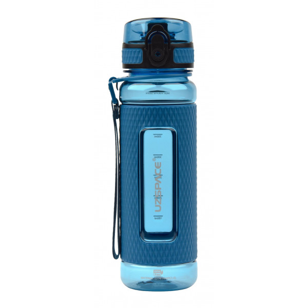 Фото - Пляшка для води UZspace 5044 Diamond 450 мл денім синя Фото - Пляшка для води UZspace 5044 Diamond 450 мл денім синя