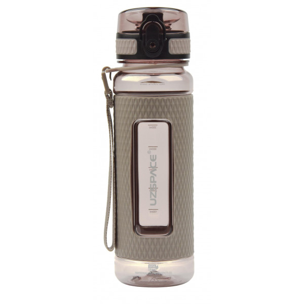 Фото - Пляшка для води UZspace 5044 Diamond 450 мл брауні коричнева Фото - Пляшка для води UZspace 5044 Diamond 450 мл брауні коричнева