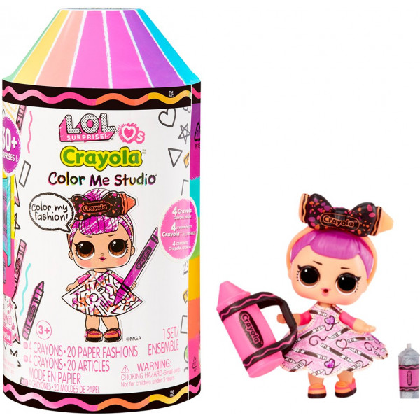 Фото - Ляльковий набір L.O.L. Surprise! "Crayola" – КОЛЬОРИНКИ (з аксес.) (505273) Фото - Ляльковий набір L.O.L. Surprise! "Crayola" – КОЛЬОРИНКИ (з аксес.) (505273)