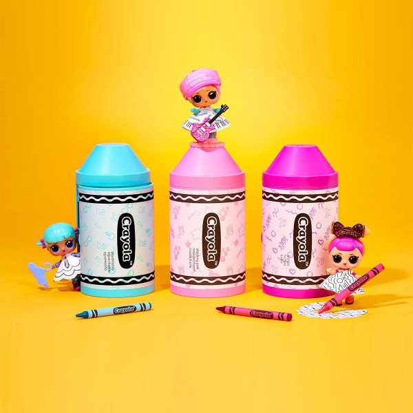 Фото - Ляльковий набір L.O.L. Surprise! "Crayola" – КОЛЬОРИНКИ (з аксес.) (505273)