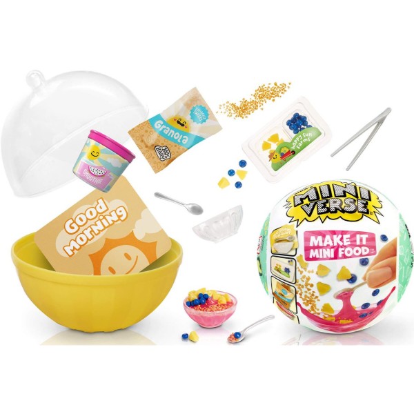 Фото - Набор игровых фигурок MGA's Miniverse "Mini Food 3" - СОЗДАЙ КАФЕ (в ассорт., в диспл.) (505396)