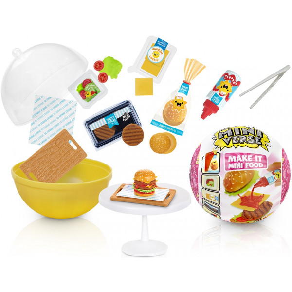 Фото - Набір ігрових фігурок MGA's Miniverse "Mini Food 3" - СТВОРИ ВЕЧЕРЮ (в асорт., в дисплеї) (505419)