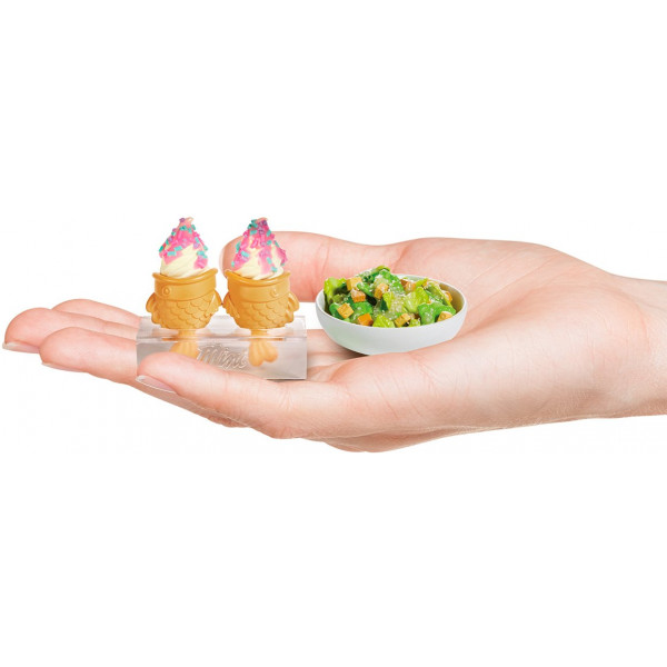 Фото - Набір ігрових фігурок MGA's Miniverse "Mini Food 3" - СТВОРИ ВЕЧЕРЮ (в асорт., в дисплеї) (505419)