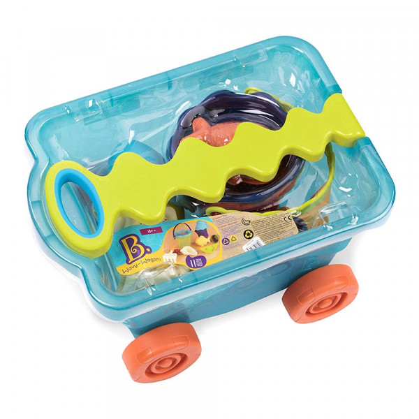 Фото - Набір для гри в пісочниці Battat і з водою Візок Море 11 предм (BX1596Z)