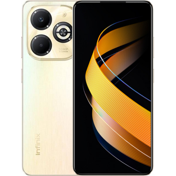 Фото - Смартфон Infinix Smart 8 Plus (X6526) 4/128Gb Shinny Gold Фото - Смартфон Infinix Smart 8 Plus (X6526) 4/128Gb Shinny Gold