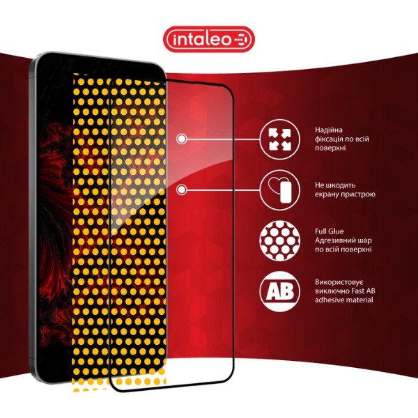Фото - Защитное стекло для смартфона Intaleo 3D 9H для Samsung Galaxy S24 FE Black (1283126594854)
