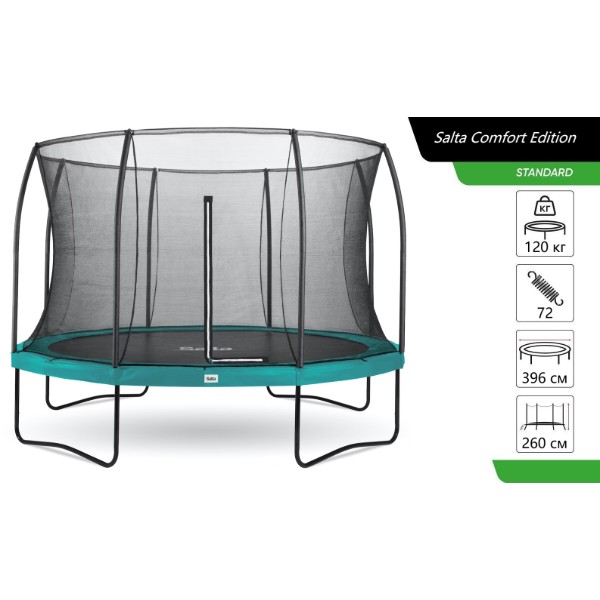 Фото - Батут Salta Comfort Edition 396 см Green (5077G)