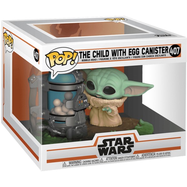 Фото - Колекційна фігурка FUNKO POP! серії Мандалорець - МАЛЮК ГРОГУ З ЄМНІСТЮ ДЛЯ ЯЄЦЬ (50962)