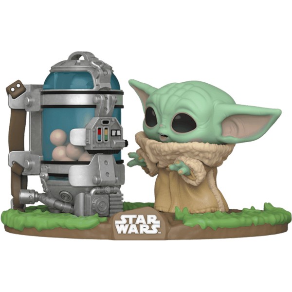 Фото - Колекційна фігурка FUNKO POP! серії Мандалорець - МАЛЮК ГРОГУ З ЄМНІСТЮ ДЛЯ ЯЄЦЬ (50962)